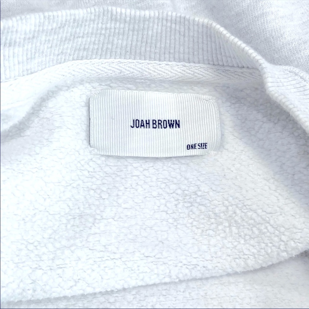 EUC🤍JOAH BROWN🤍RARE DISCONTINUED CROPPED SWEATSHIRT - Picture 11 of 16